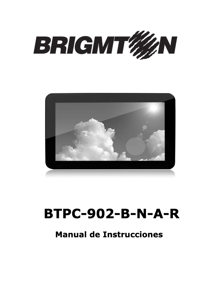 Page 1 de la notice Manuel utilisateur Brigmton BTPC-902-R