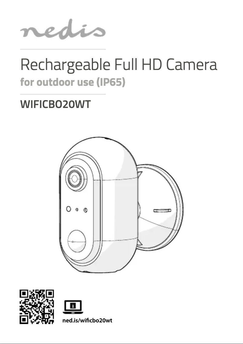 Page n°1 - Manuel utilisateur Nedis WIFICBO20WT