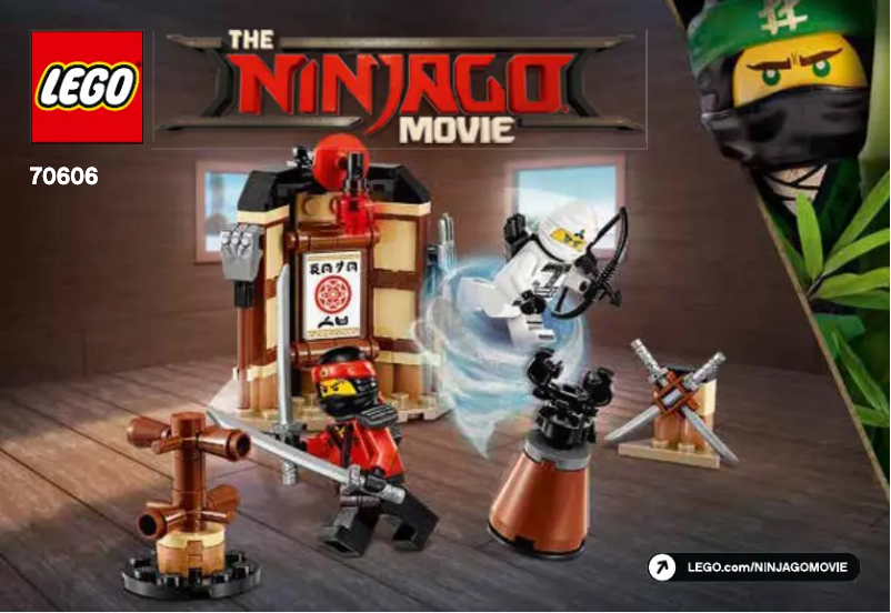 Página 1 del manual Manual de usuario Lego The Ninjago Movie 70606