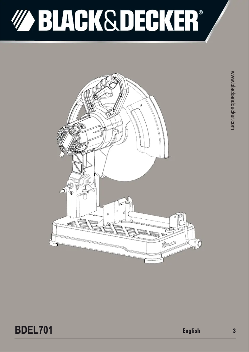 Image de la première page du manuel de l'appareil BDEL701