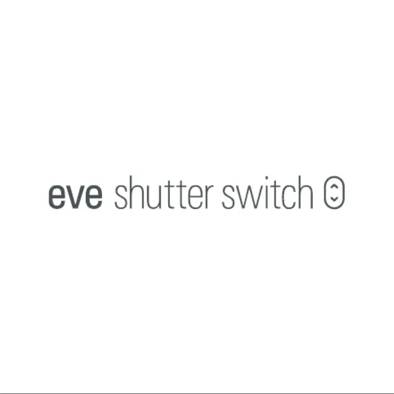 Page 1 de la notice Manuel utilisateur EVE Shutter Switch