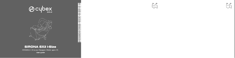 Image de la première page du manuel de l'appareil Sirona SX2 i-Size