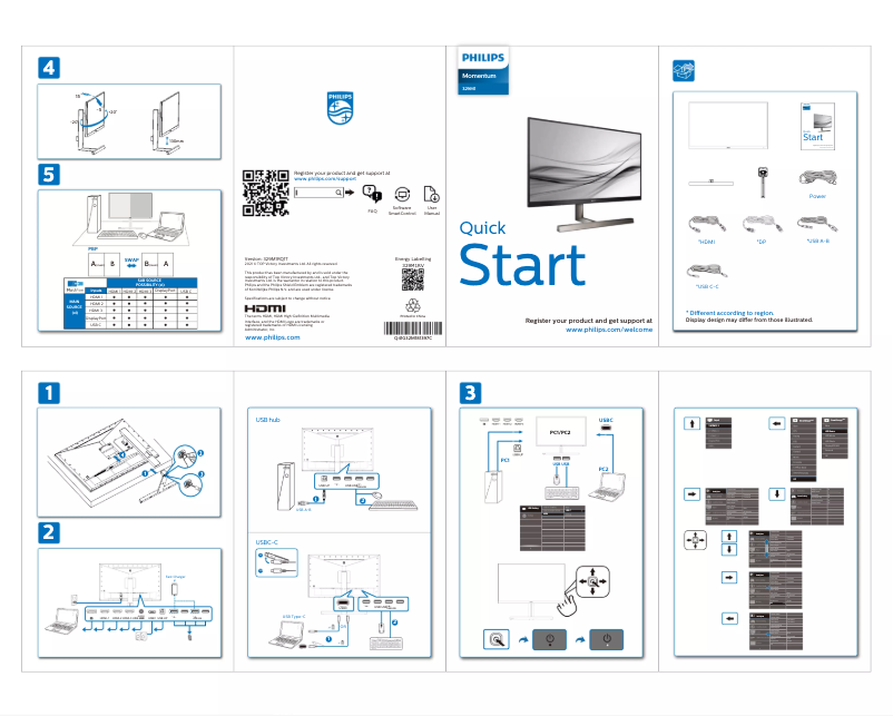 Imagen de la primera página del manual del dispositivo 329M1RV