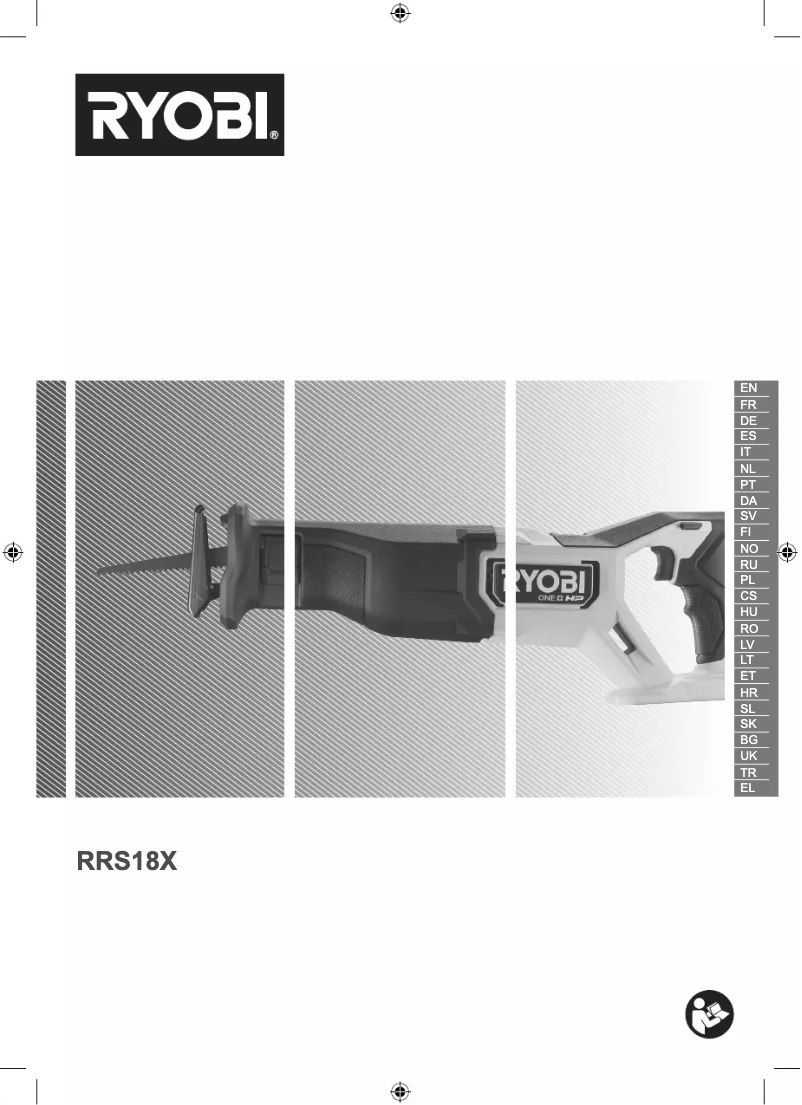 Page 1 de la notice Manuel utilisateur RYOBI One+ RRS18X