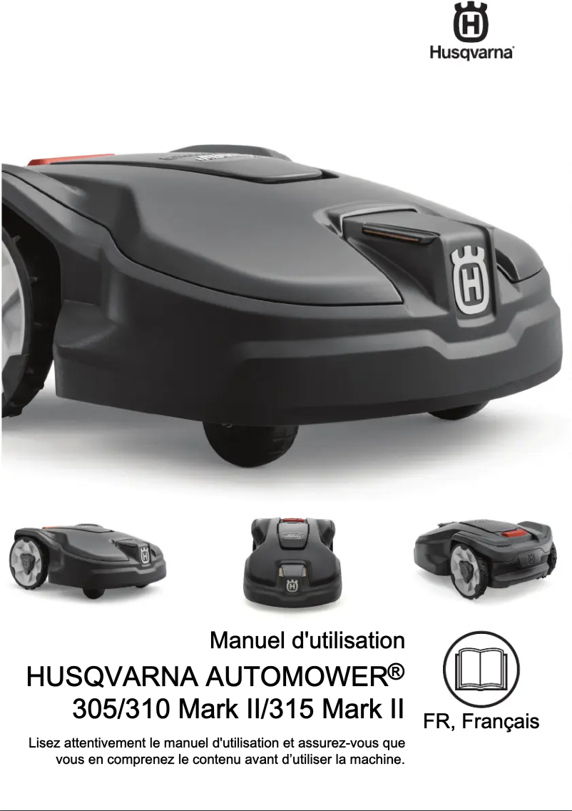 Image de la première page du manuel de l'appareil Automower 310 Mark II