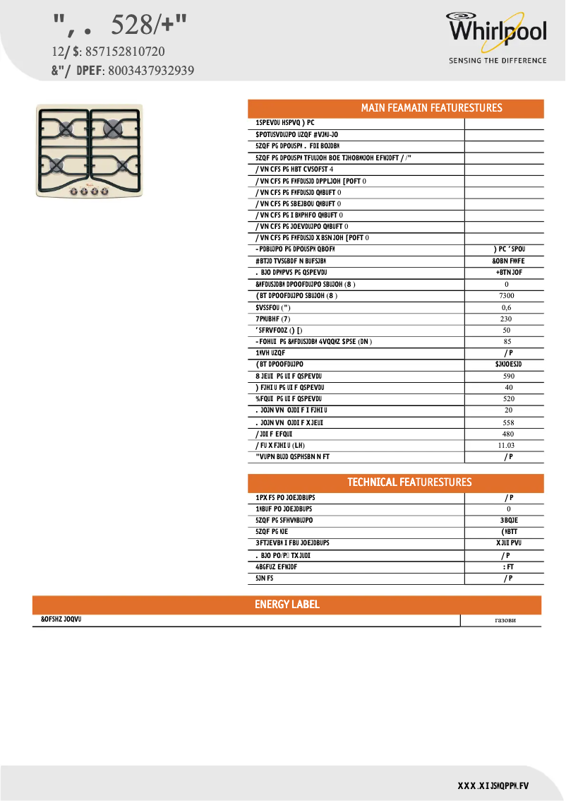Image de la première page du manuel de l'appareil AKM 528/JA