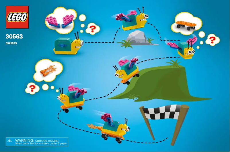 Page 1 de la notice Manuel utilisateur Lego 30563