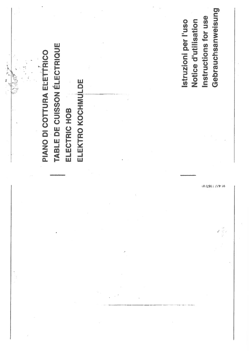 Image de la première page du manuel de l'appareil SB805