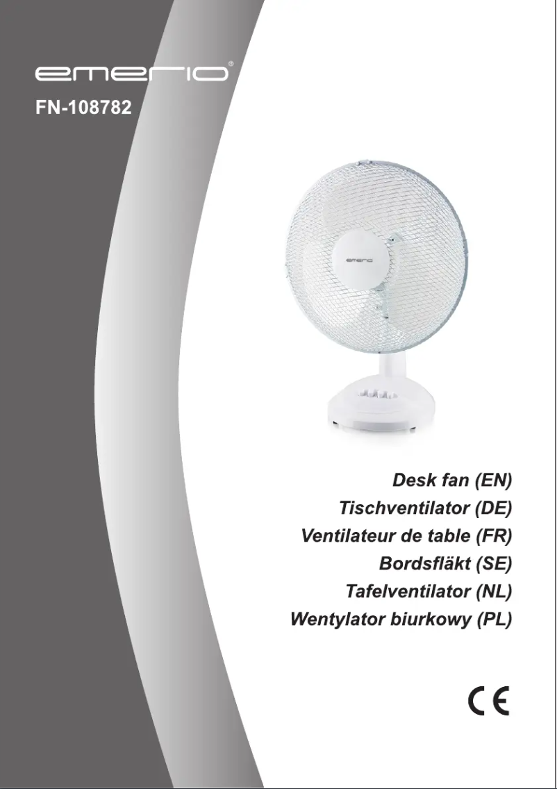 Page 1 de la notice Manuel utilisateur Emerio FN-108782