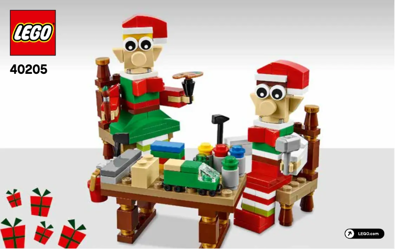 Page n°1 - Manuel utilisateur Lego Little Elf Helpers 40205
