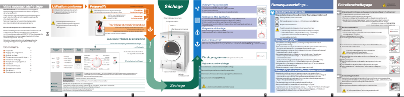 Image de la première page du manuel de l'appareil WTE86304FF