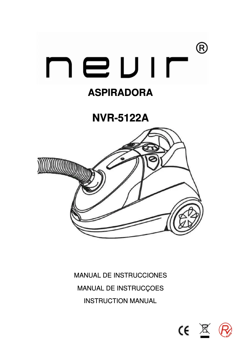 Page n°1 - Manuel utilisateur Nevir NVR-5122A