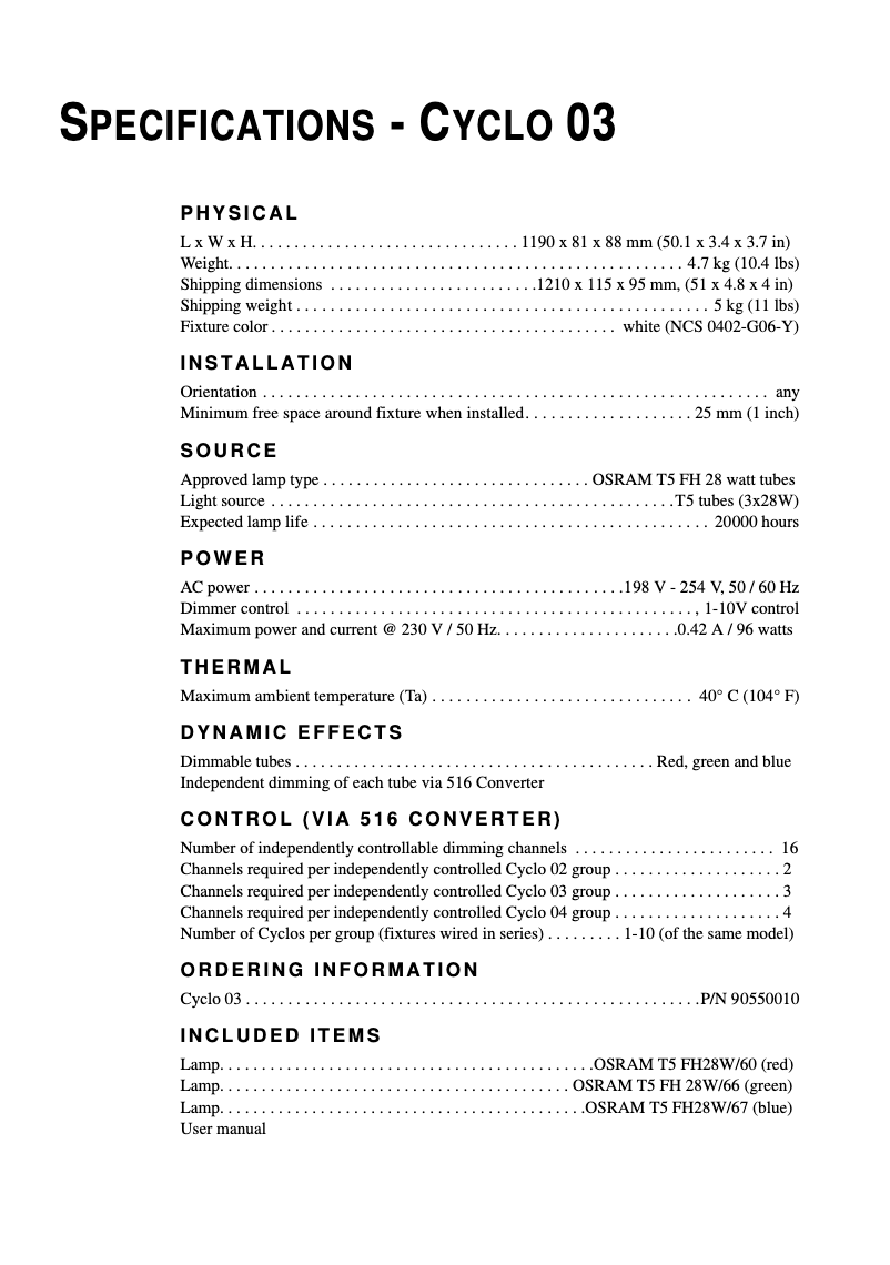 Page n°1 - Fiche technique Martin Cyclo