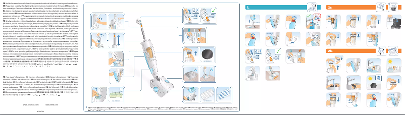 Image de la première page du manuel de l'appareil Clean & Steam RY7535