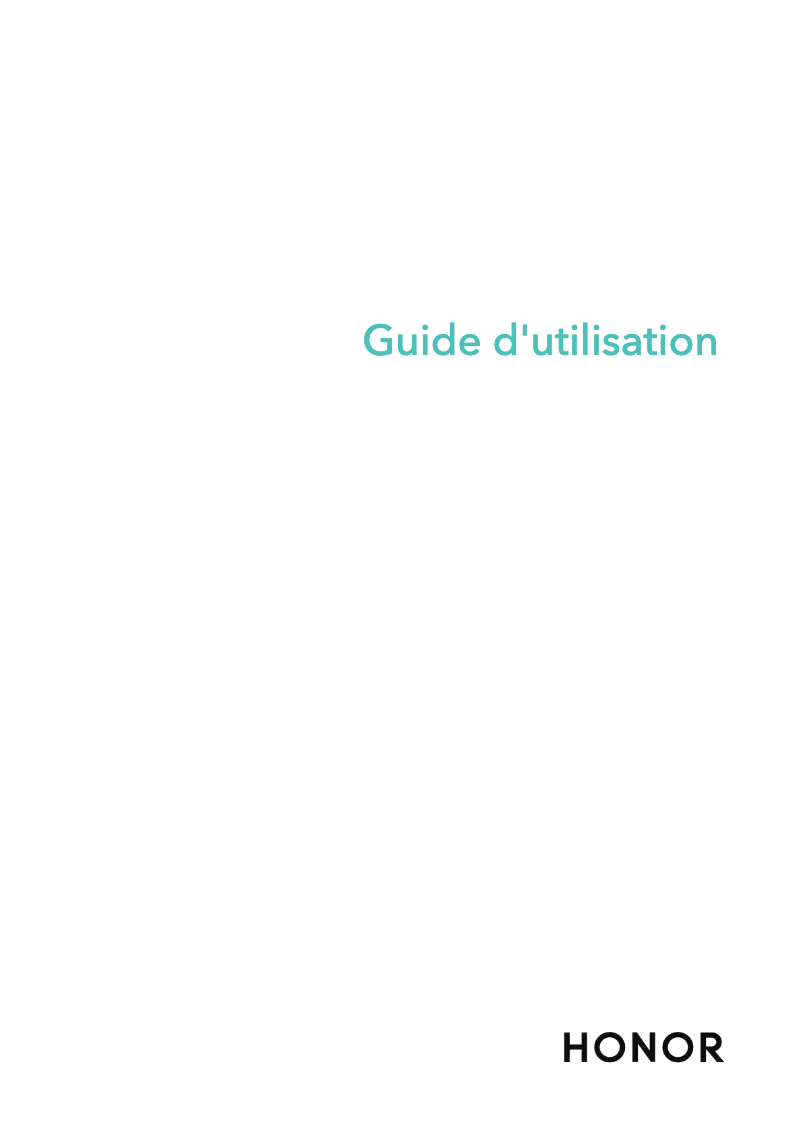 Image de la première page du manuel de l'appareil MagicBook 15 2021