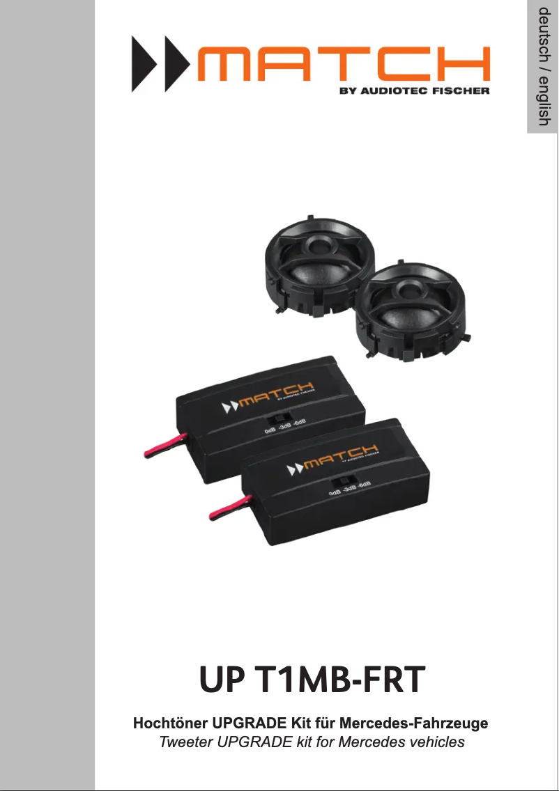 Image de la première page du manuel de l'appareil UP T1MB-FRT