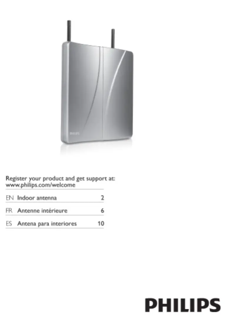 Image de la première page du manuel de l'appareil SDV2711