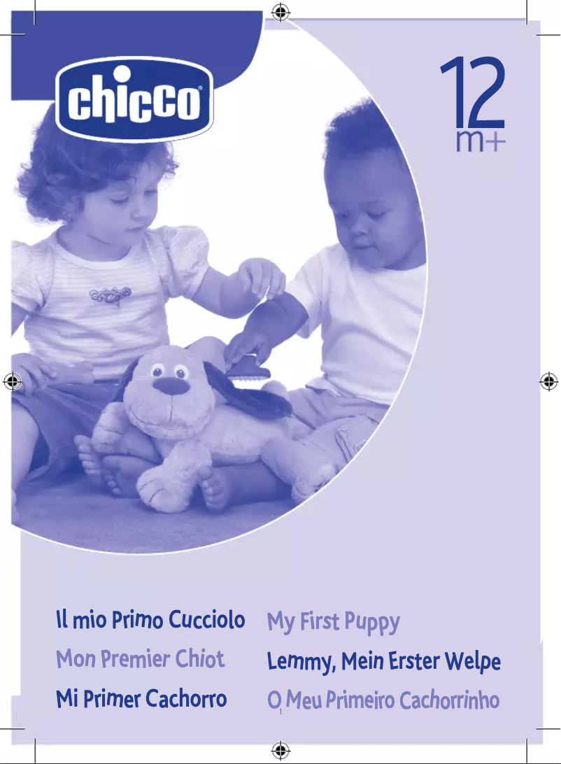Page n°1 - Manuel utilisateur Chicco My First Puppy