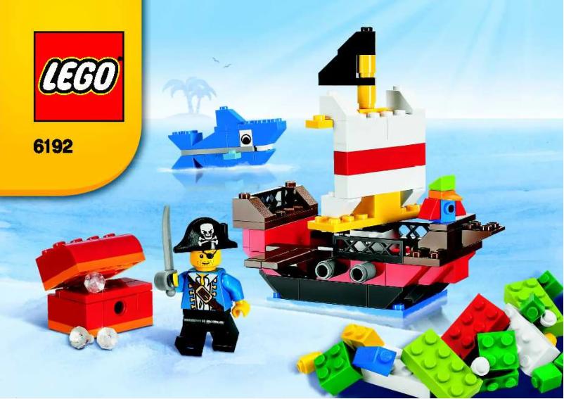 Page n°1 - Manuel utilisateur Lego ® Pirate Building Set