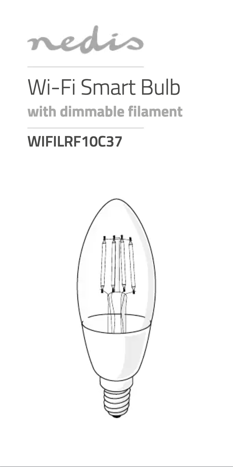 Page n°1 - Manuel utilisateur Nedis WIFILRF10C37