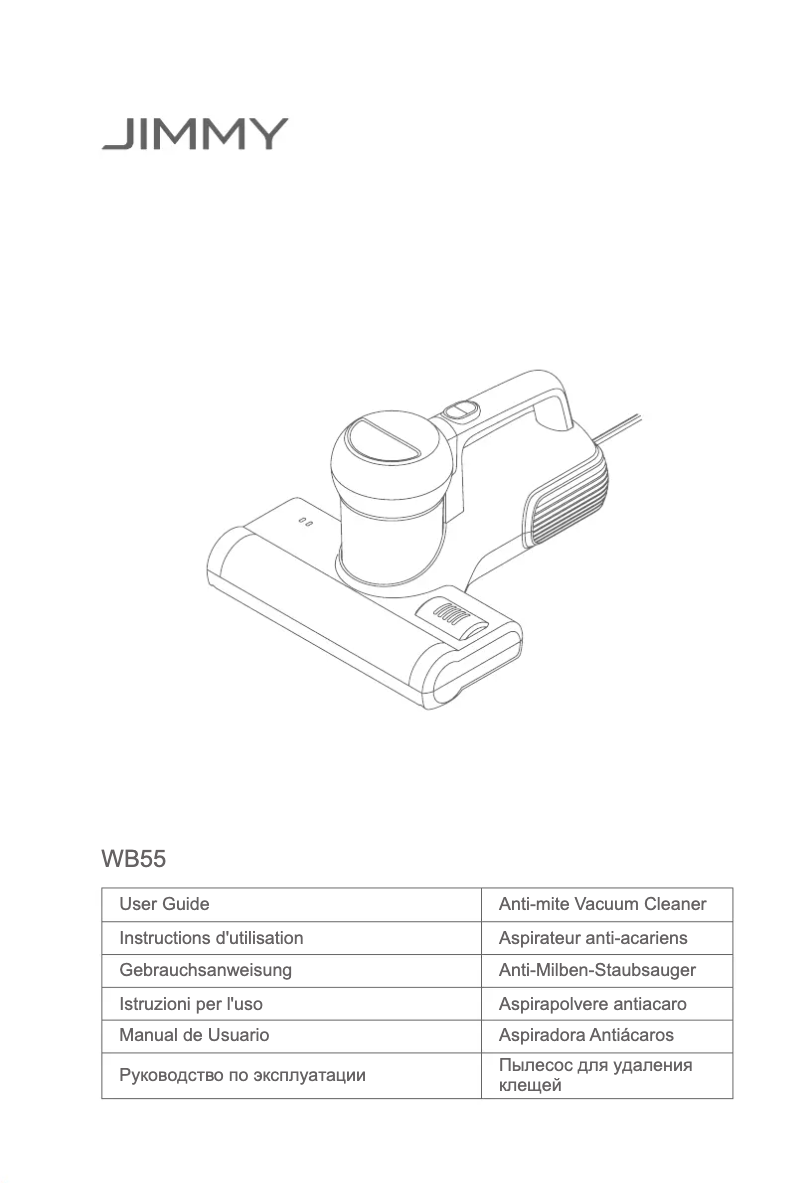 Page 1 de la notice Manuel utilisateur JIMMY Anti-mite UV WB55