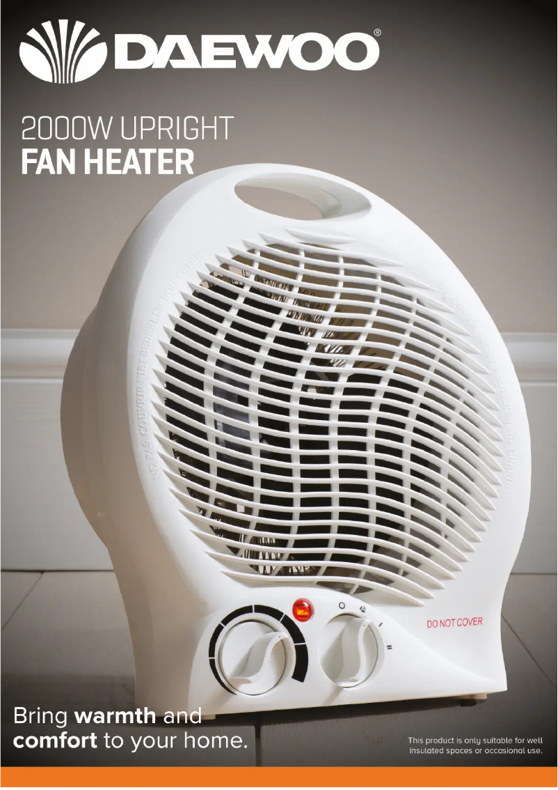 Page 1 de la notice Manuel utilisateur Daewoo HEA1403