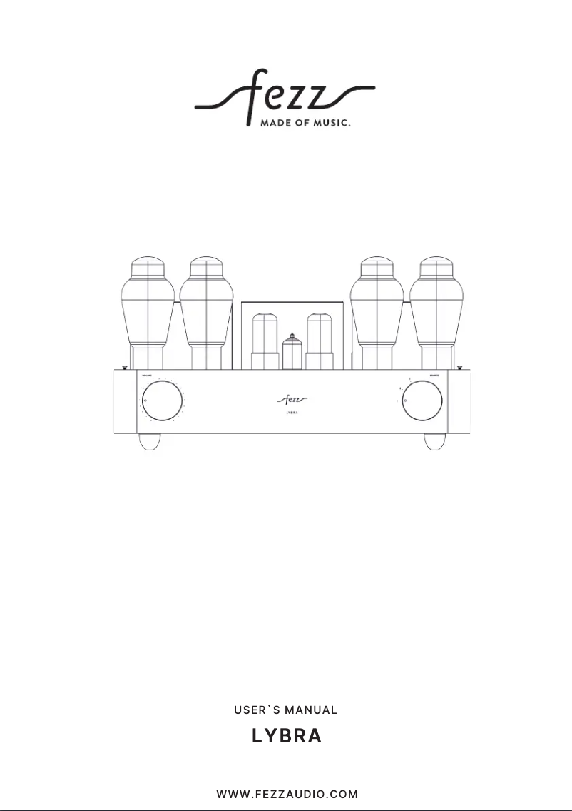 Página 1 del manual Manual de usuario Fezz Lybra 300B
