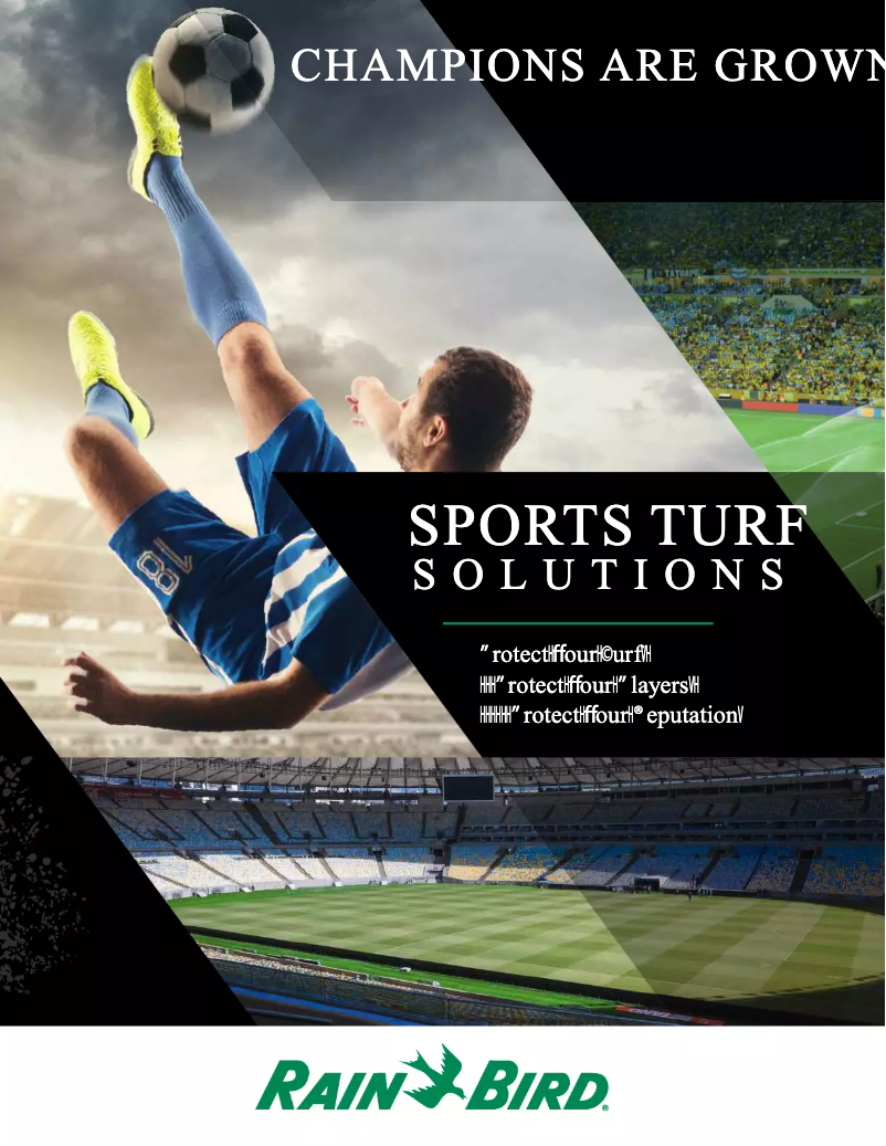 Página 1 del manual Folleto Rain Bird 8005