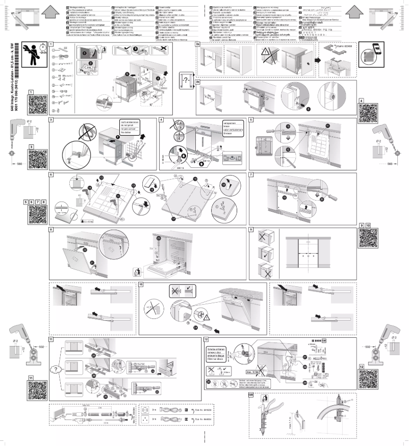 Page 1 de la notice Instructions / montage Constructa CG4A57J5