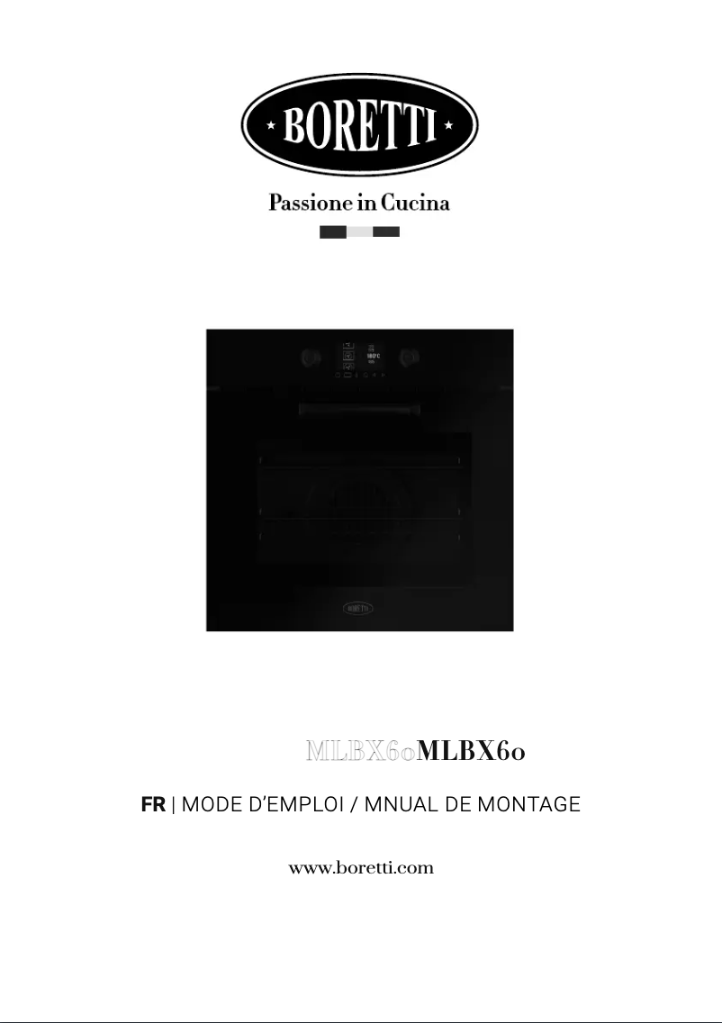 Image de la première page du manuel de l'appareil MLBX60ZW