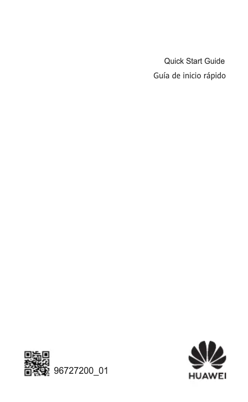 Page 1 de la notice Manuel utilisateur Huawei WS5200