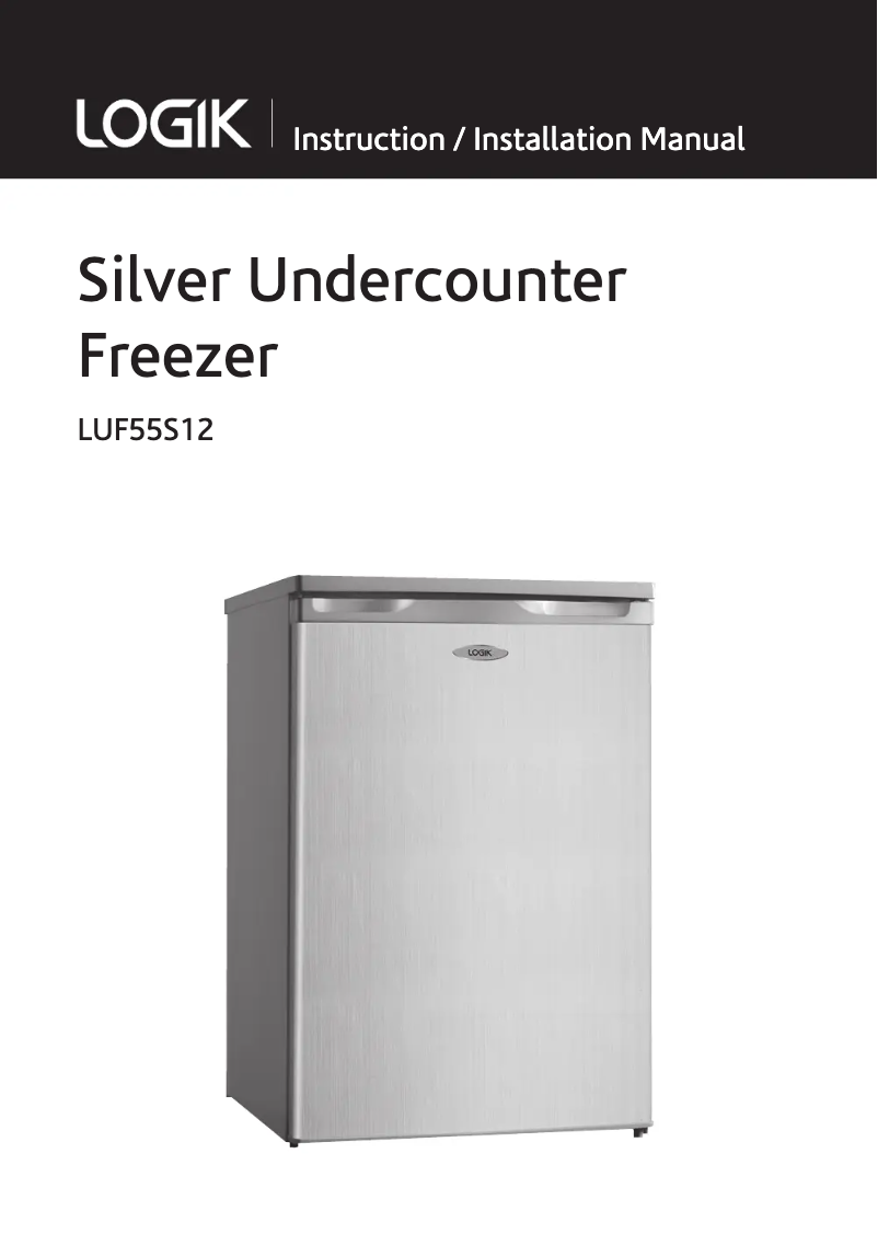 Página 1 del manual Manual de usuario Logik LUF55S12