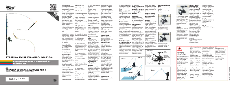 Imagen de la primera página del manual del dispositivo IAN 93772
