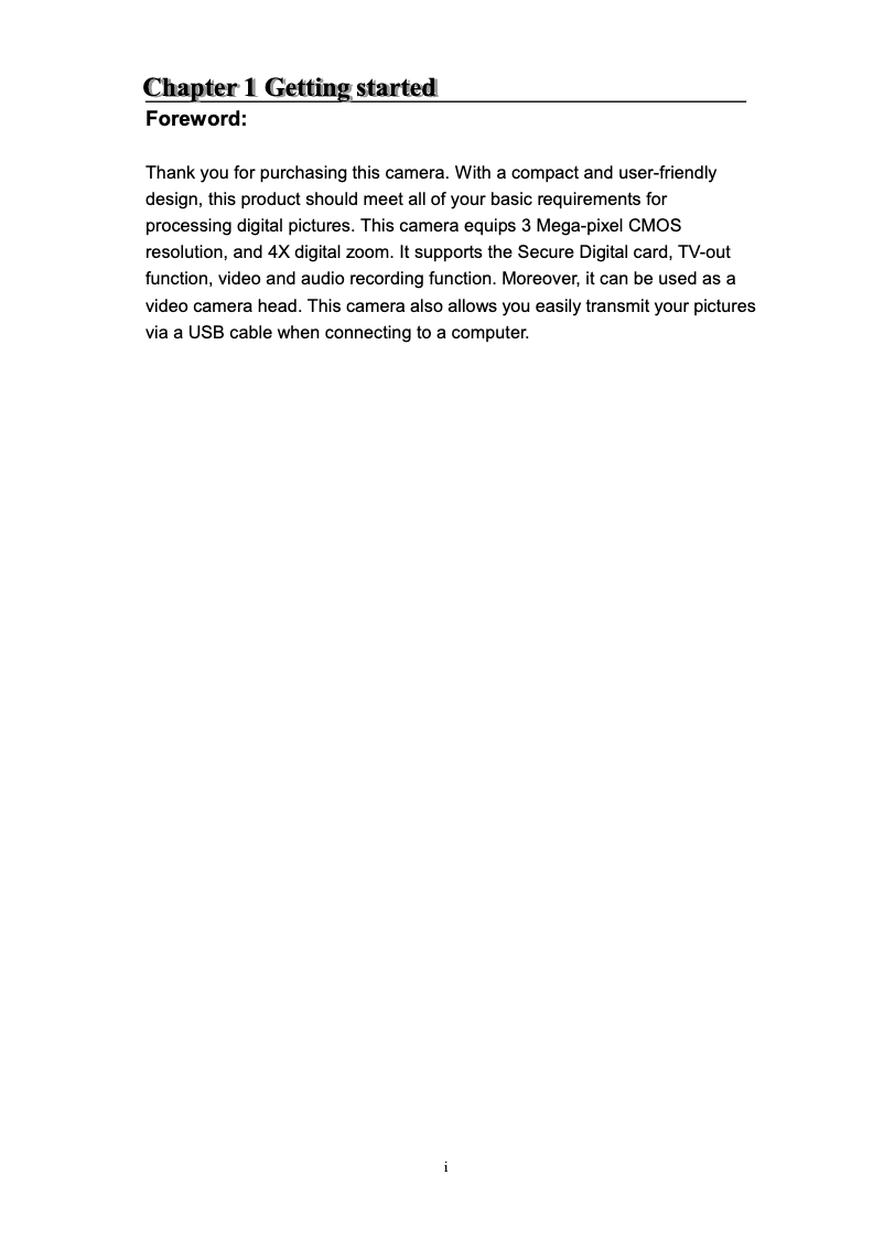 Imagen de la primera página del manual del dispositivo V11