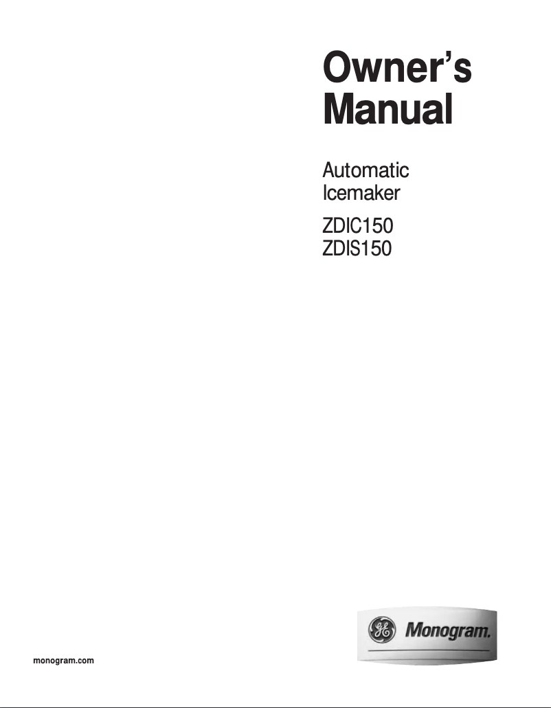 Image de la première page du manuel de l'appareil ZDIS150WSS