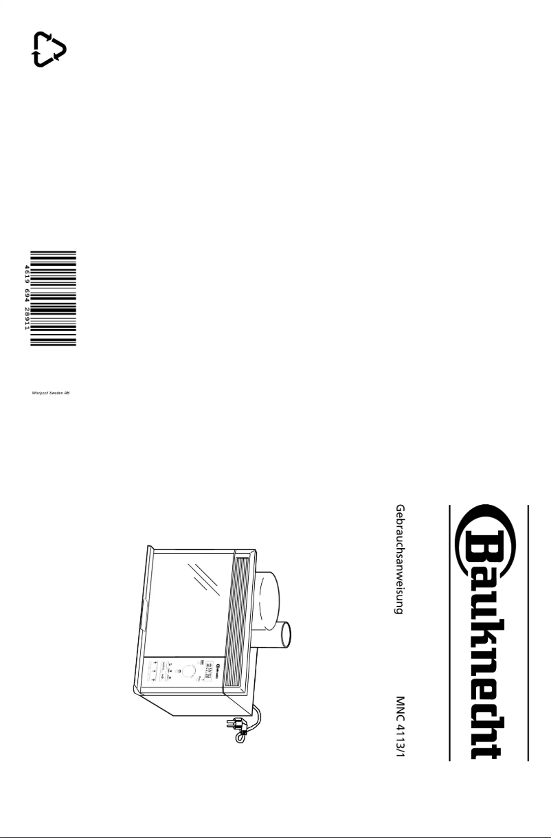 Image de la première page du manuel de l'appareil MNC 4113