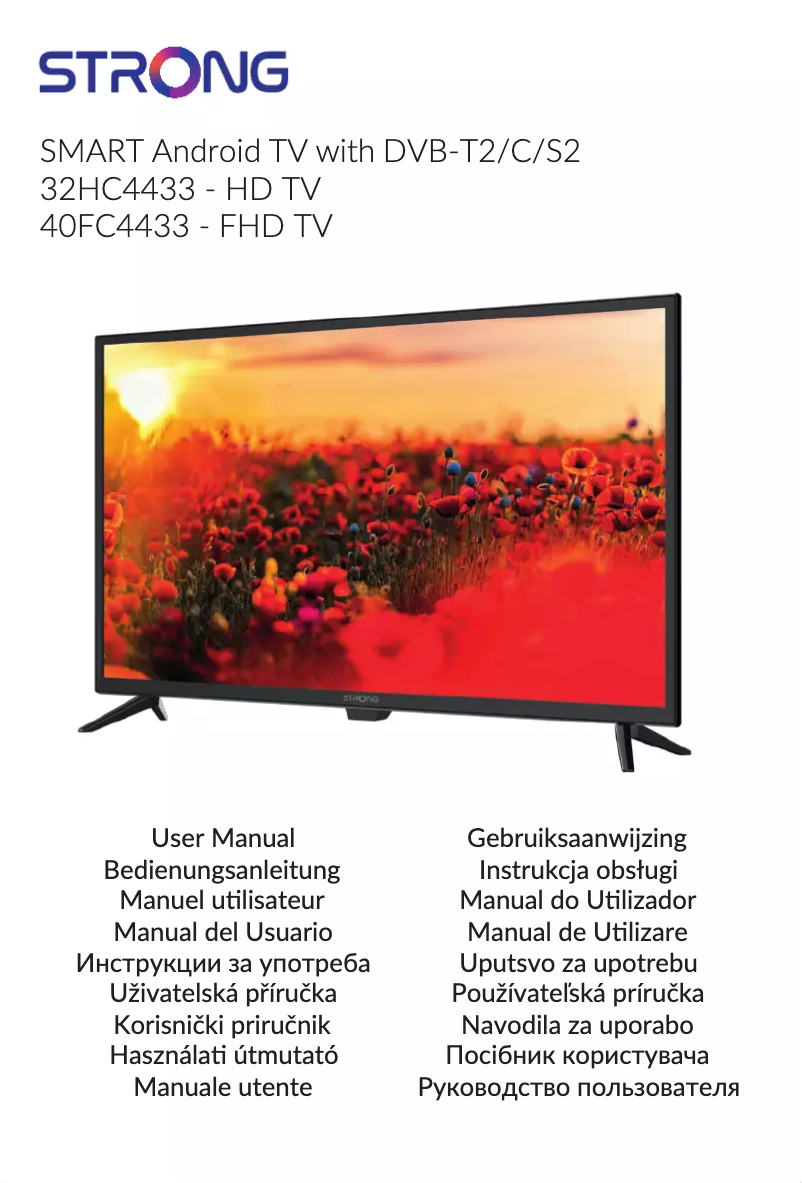 Page 1 de la notice Manuel utilisateur Strong SRT32HC4433