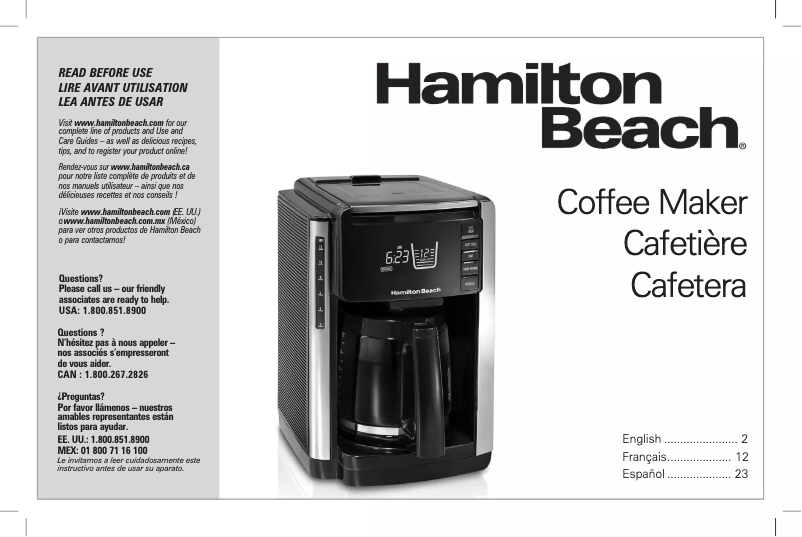 Image de la première page du manuel de l'appareil TruCount 45300