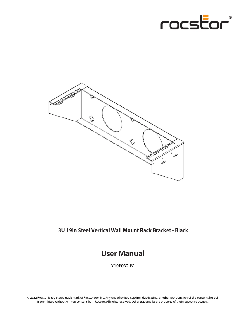 Página 1 del manual Manual de usuario Rocstor Y10E031-B1