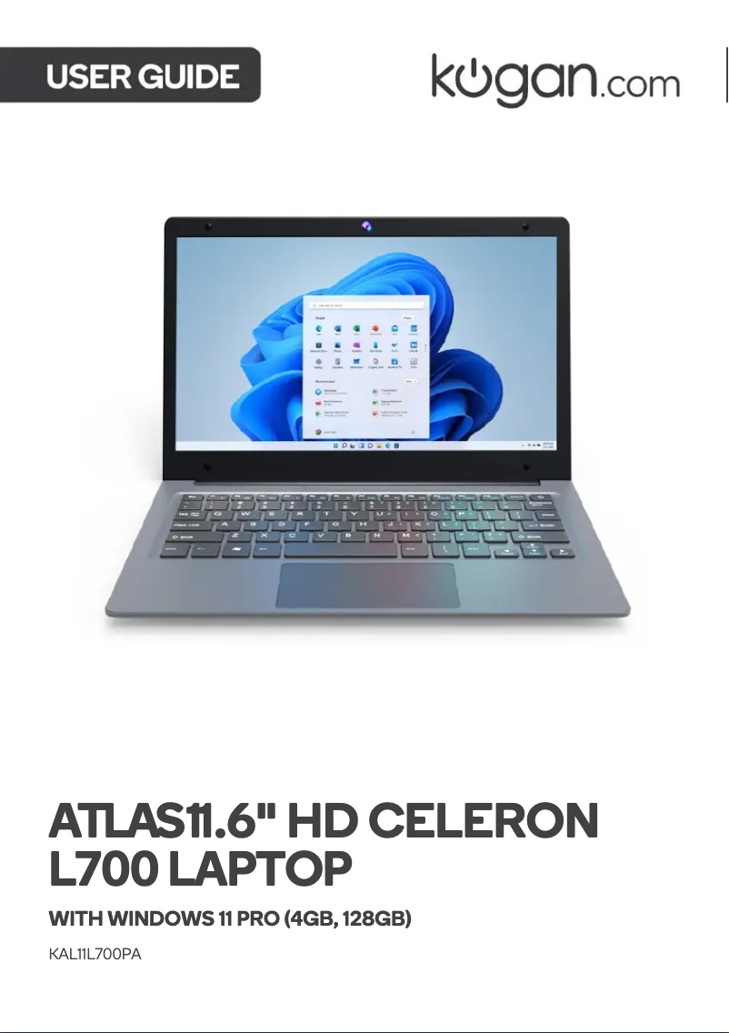 Image de la première page du manuel de l'appareil KAL11D700PA