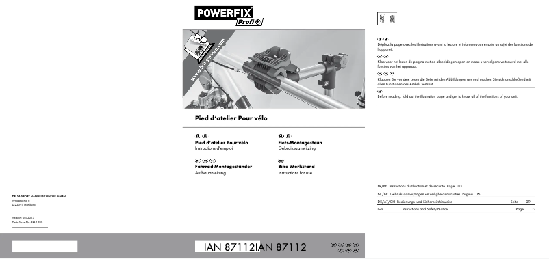 Image de la première page du manuel de l'appareil IAN 87112