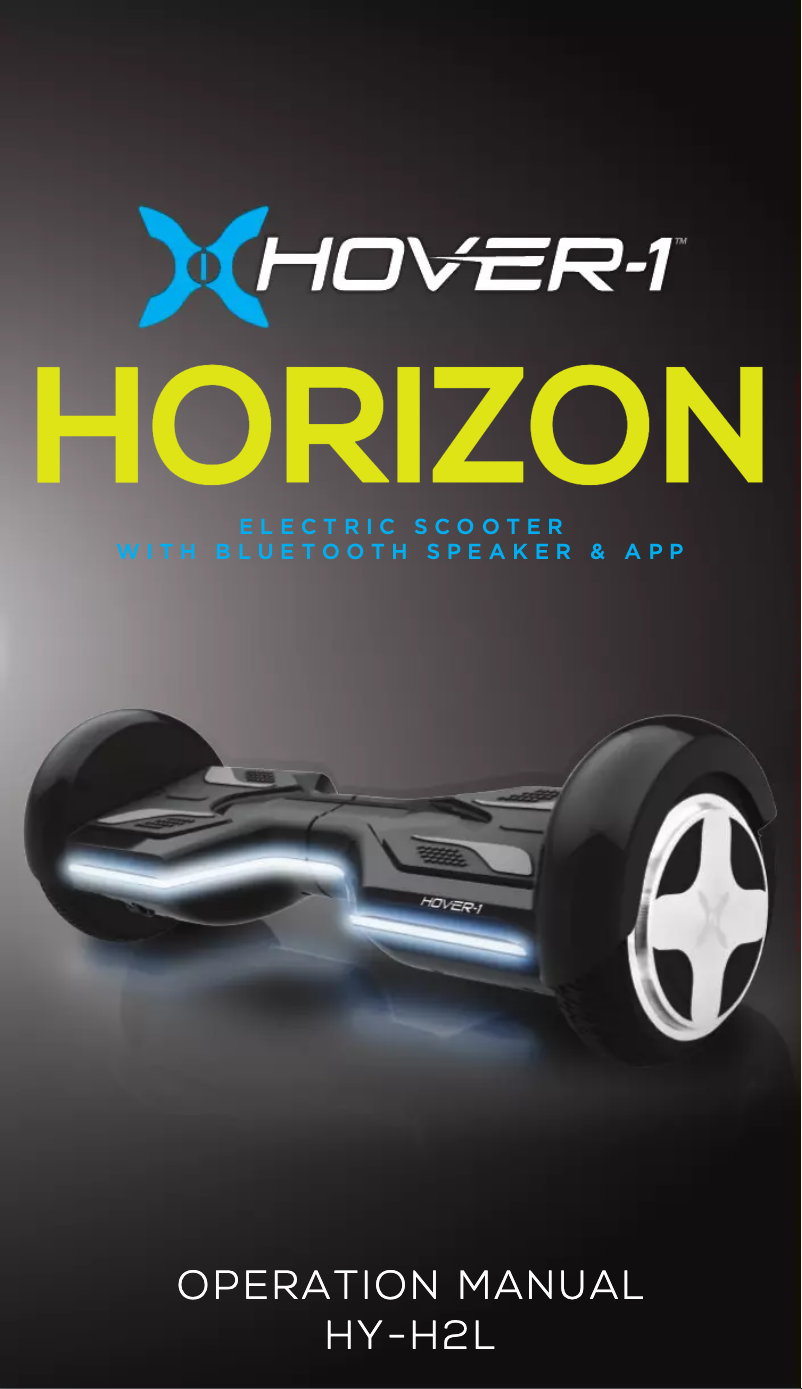 Page n°1 - Manuel utilisateur Hover-1 Horizon