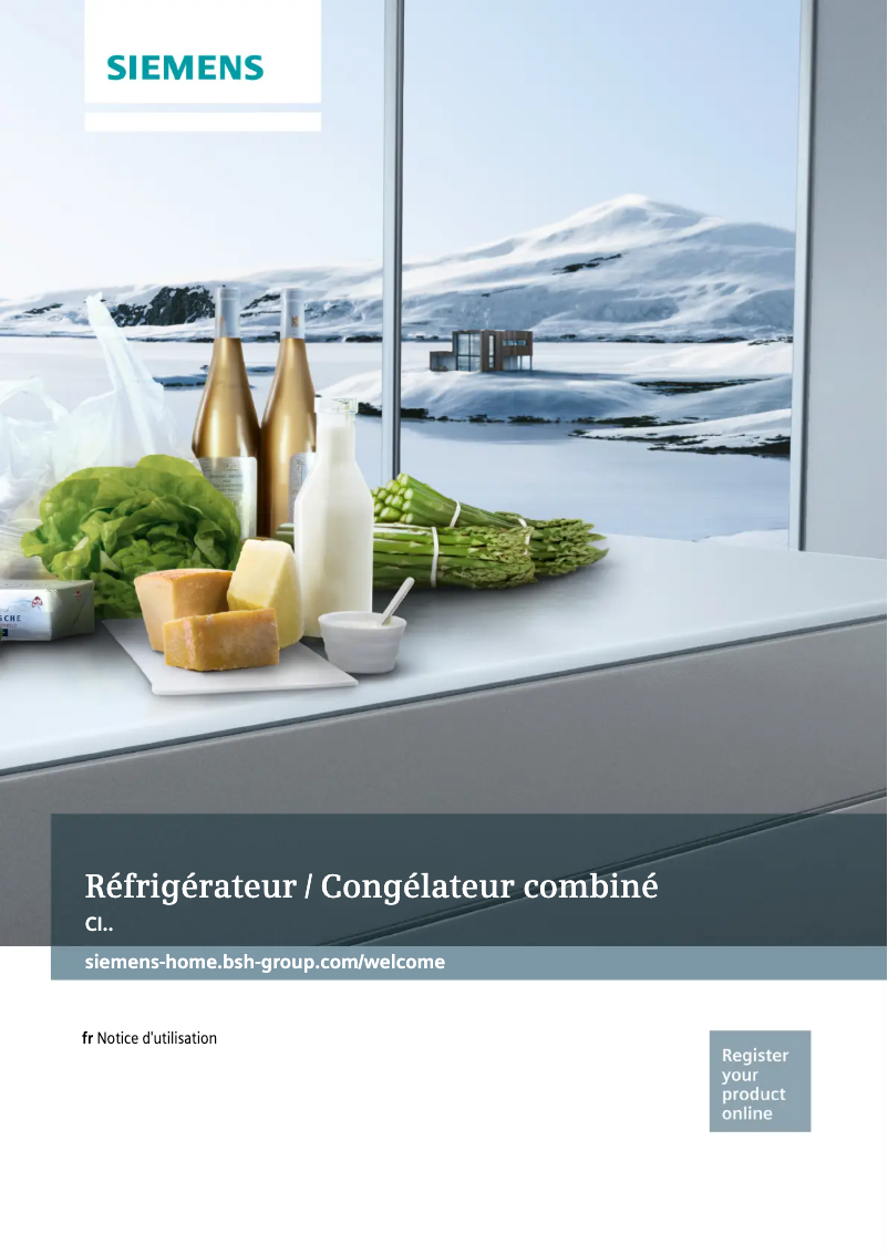 Página 1 del manual Manual de usuario Siemens CI36BP01