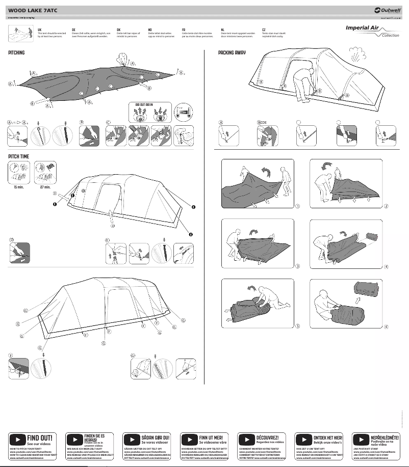 Image de la première page du manuel de l'appareil Wood Lake 7 Air TC