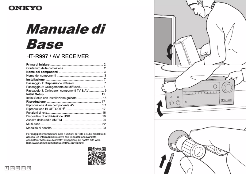 Image de la première page du manuel de l'appareil HT-S9800