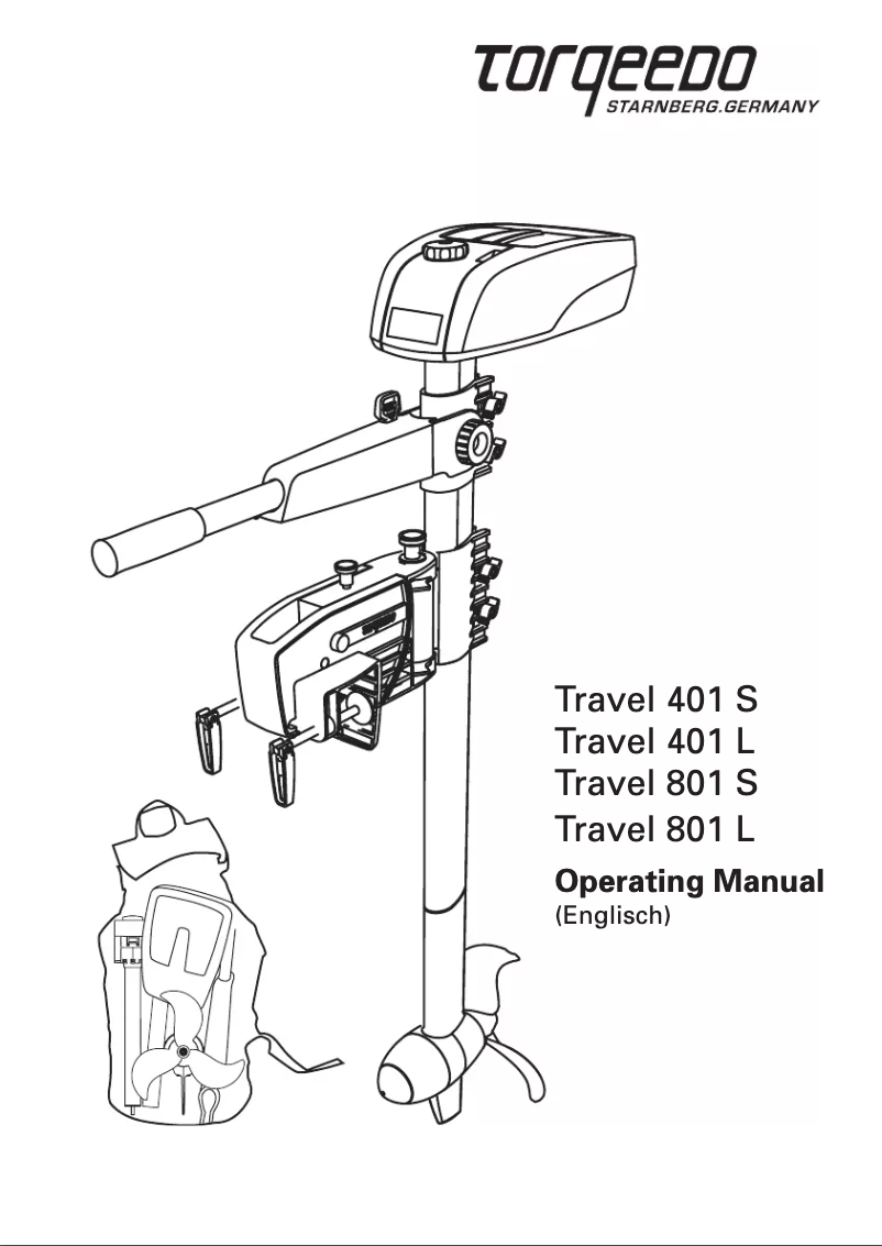 Página 1 del manual Manual de usuario Torqeedo Travel 801 S