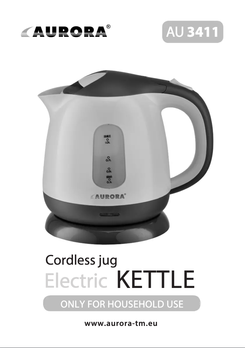 Page n°1 - Manuel utilisateur Aurora AU 3411