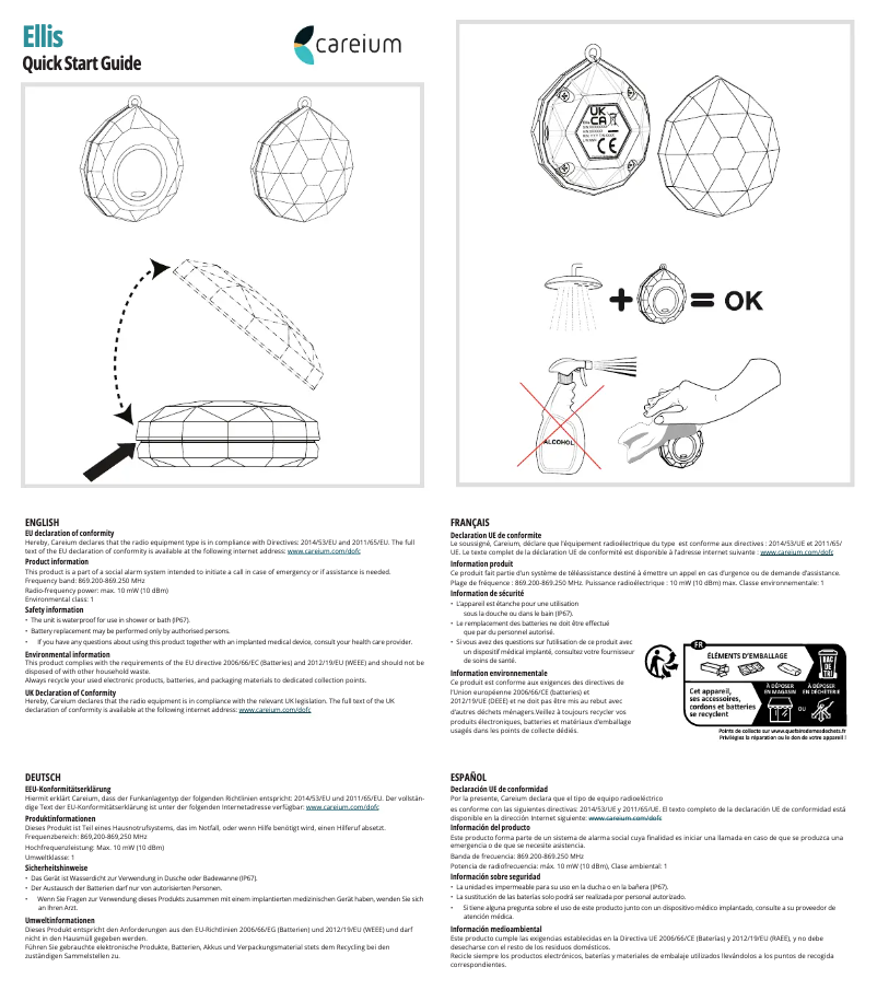 Página 1 del manual Manual de usuario Doro Ellis