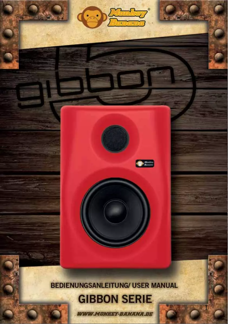 Page 1 de la notice Manuel utilisateur Monkey Banana Gibbon 5