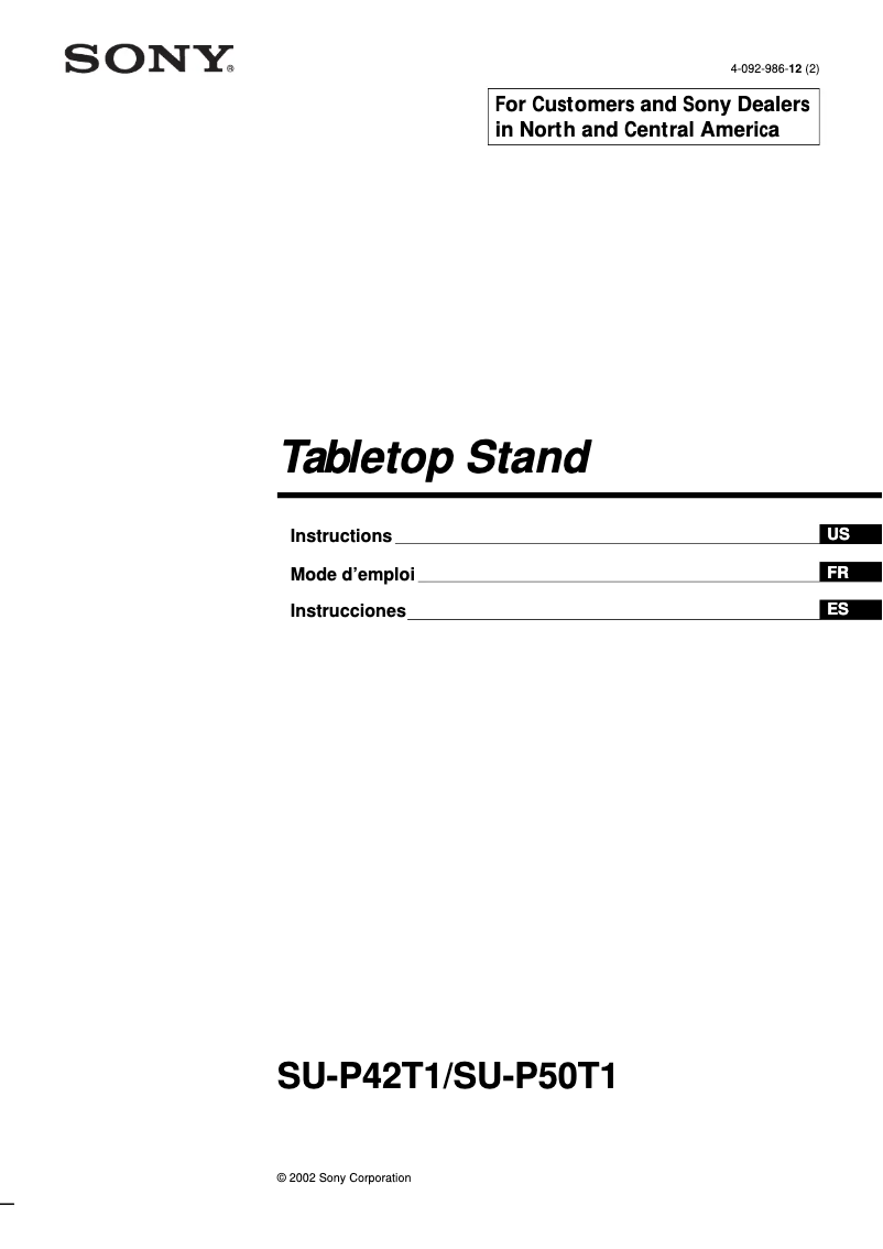 Image de la première page du manuel de l'appareil KE-42XBR900